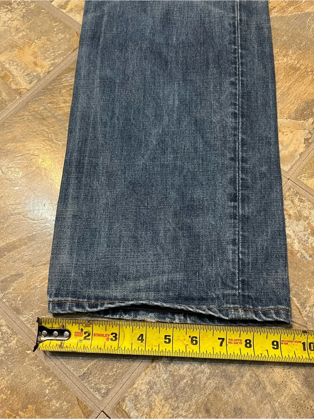 Polo Ralph Lauren Vintage 67 Blue Jeans Mens 36x32 Dark Wash Denim